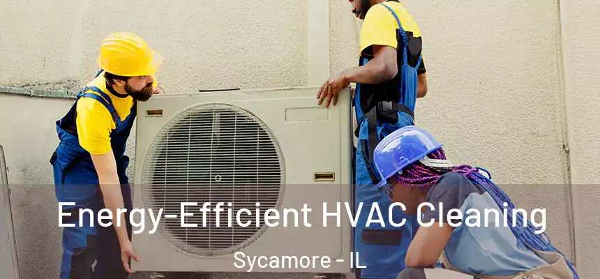  Energy-Efficient HVAC Cleaning Sycamore - IL