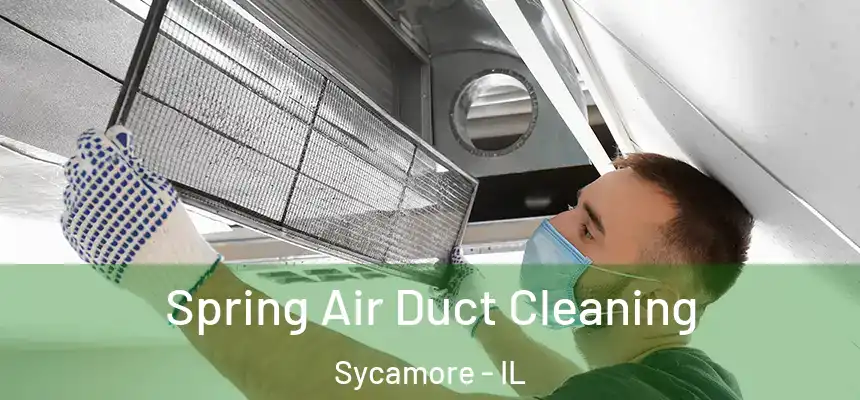  Spring Air Duct Cleaning Sycamore - IL